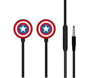 ERT GROUP Casque Marvel Captain America 003 Original et sous Licence Officielle avec Microphone