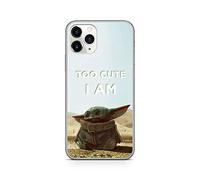 ERT GROUP Coque de téléphone Portable pour Apple Iphone 11 Pro Max Original et sous Licence Officielle Star Wars Motif Baby Yoda 004 Parfaitement adapté à la Forme du téléphone Portable, Coque en TPU