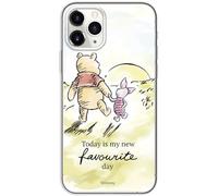 ERT GROUP Coque de téléphone Portable pour Apple Iphone 11 Pro Original et sous Licence Officielle Disney Motif Winnie The Pooh and Friends 012 adapté à la Forme du téléphone Portable, Coque en TPU