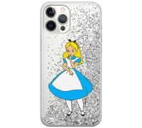 ERT GROUP Coque de téléphone Portable pour Apple Iphone 12/12 Pro Original et sous Licence Officielle Disney Motif Alice 010, avec Effet de débordement de Paillettes