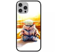 ERT GROUP Coque de téléphone Portable pour Apple Iphone 13 Original et sous Licence Officielle Star Wars Motif Baby Yoda 015 en Verre trempé, Coque de Protection