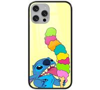 ERT GROUP Coque de téléphone Portable pour Apple Iphone 13 Pro Max Original et sous Licence Officielle Disney Motif Stitch 015 en Verre trempé, Coque de Protection