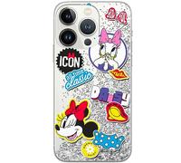 ERT GROUP Coque de téléphone Portable pour Apple Iphone 13 Pro Original et sous Licence Officielle Disney Motif Minnie 067, avec Effet de débordement de Paillettes