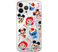 ERT GROUP Coque de téléphone Portable pour Apple Iphone 14 Original et sous Licence Officielle Disney Motif Disney Friends 002, avec Effet de débordement de Paillettes
