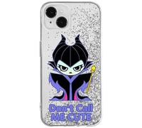ERT GROUP Coque de téléphone Portable pour Apple Iphone 14 Plus Original et sous Licence Officielle Disney Motif Maleficient 003, avec Effet de débordement de Paillettes