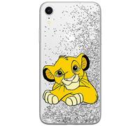 ERT GROUP Coque de téléphone Portable pour Apple Iphone XR Original et sous Licence Officielle Disney Motif Simba & Friends 009, avec Effet de débordement de Paillettes