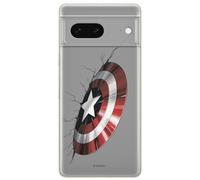 ERT GROUP Coque de téléphone Portable pour Google Pixel 7 Original et sous Licence Officielle Marvel Motif Captain America 023 Parfaitement adapté à la Forme du téléphone Portable, Coque en TPU