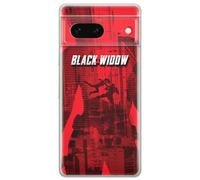 ERT GROUP Coque de téléphone Portable pour Google Pixel 7 Original et sous Licence Officielle Marvel Motif Black Widow 007 Parfaitement adapté à la Forme du téléphone Portable, Coque en TPU