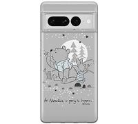 ERT GROUP Coque de téléphone Portable pour Google Pixel 7 Pro Original et sous Licence Officielle Disney Motif Winnie The Pooh & Friends 008 adapté à la Forme du téléphone Portable, Coque en TPU