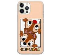 ERT GROUP Coque de téléphone Portable pour Iphone 12/12 Pro Original et sous Licence Officielle Disney Motif Chip & Dale 005 Parfaitement adapté à la Forme du téléphone Portable, Coque en TPU