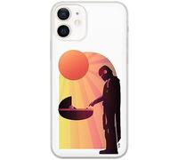 ERT GROUP Coque de téléphone Portable pour Iphone 12 Mini Original et sous Licence Officielle Star Wars Motif Baby Yoda 031 Parfaitement adapté à la Forme du téléphone Portable, Coque en TPU