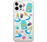 ERT GROUP Coque de téléphone Portable pour Iphone 12 Pro Max Original et sous Licence Officielle Disney Motif Alice 011 Parfaitement adapté à la Forme du téléphone Portable, partiel imprimé