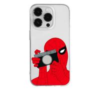 ERT GROUP Coque de téléphone Portable pour Iphone 14 Pro Original et sous Licence Officielle Marvel Motif Spider Man 026 Parfaitement adapté à la Forme du téléphone Portable, partiel imprimé