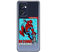 ERT GROUP Coque de téléphone Portable pour Oppo RENO 7 5G Original et sous Licence Officielle Marvel Motif Spider Man 041 Parfaitement adapté à la Forme du téléphone Portable, partiel imprimé