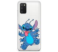 ERT GROUP Coque de téléphone Portable pour Samsung A03S Original et sous Licence Officielle Disney Motif Stitch 019 Parfaitement adapté à la Forme du téléphone Portable, partiel imprimé
