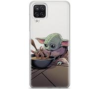 ERT GROUP Coque de téléphone Portable pour Samsung A12 / M12 Original et sous Licence Officielle Star Wars Motif Baby Yoda 027 Parfaitement adapté à la Forme du téléphone Portable, partiel imprimé