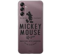 ERT GROUP Coque de téléphone Portable pour Samsung A14 4G/5G Original et sous Licence Officielle Disney Motif Mickey 014 Parfaitement adapté à la Forme du téléphone Portable, partiel imprimé