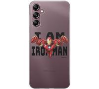ERT GROUP Coque de téléphone Portable pour Samsung A14 4G/5G Original et sous Licence Officielle Marvel Motif Iron Man 028 Parfaitement adapté à la Forme du téléphone Portable, partiel imprimé