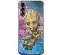 ERT GROUP Coque de téléphone Portable pour Samsung A14 4G/5G Original et sous Licence Officielle Marvel Motif Groot 001 Parfaitement adapté à la Forme du téléphone Portable, Coque en TPU