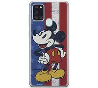 ERT GROUP Coque de téléphone Portable pour Samsung A21s Original et sous Licence Officielle Disney Motif Mickey 021 Parfaitement adapté à la Forme du téléphone Portable, Coque en TPU