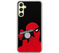 ERT GROUP Coque de téléphone Portable pour Samsung A34 5G Original et sous Licence Officielle Marvel Motif Spider Man 026 Parfaitement adapté à la Forme du téléphone Portable, Coque en TPU