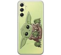 ERT GROUP Coque de téléphone Portable pour Samsung A34 5G Original et sous Licence Officielle Star Wars Motif Baby Yoda 014 Parfaitement adapté à la Forme du téléphone Portable, partiel imprimé