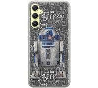 ERT GROUP Coque de téléphone Portable pour Samsung A34 5G Original et sous Licence Officielle Star Wars Motif R2D2 004 Parfaitement adapté à la Forme du téléphone Portable, Coque en TPU