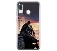 ERT GROUP Coque de téléphone Portable pour Samsung A40 Original et sous Licence Officielle DC Motif Batman 060 Parfaitement adapté à la Forme du téléphone Portable, Coque en TPU