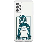 ERT GROUP Coque de téléphone portable pour Samsung A52 5G / A52 LTE 4G / A52S 5G Original et sous licence officielle Star Wars motif Baby Yoda 034 adapté à la forme du téléphone portable, coque en TPU