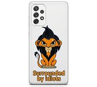 ERT GROUP Coque de téléphone Portable pour Samsung A53 5G Original et sous Licence Officielle Disney Motif Scar 001 Parfaitement adapté à la Forme du téléphone Portable, partiel imprimé