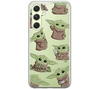 ERT GROUP Coque de téléphone Portable pour Samsung A54 5G Original et sous Licence Officielle Star Wars Motif Baby Yoda 029 Parfaitement adapté à la Forme du téléphone Portable, partiel imprimé