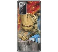 ERT GROUP Coque de téléphone Portable pour Samsung Galaxy Note 20 Original et sous Licence Officielle Marvel Motif Groot 003 Parfaitement adapté à la Forme du téléphone Portable, Coque en TPU