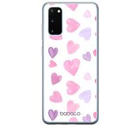 ERT Group Coque de téléphone Portable pour Samsung S20 / S11E Original et sous Licence Officielle Babaco Motif Hearts 005 Parfaitement adapté à la Forme du téléphone Portable, partiel imprimé