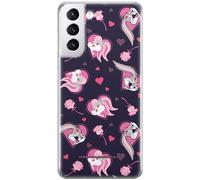 ERT GROUP Coque de téléphone Portable pour Samsung S21 Plus Original et sous Licence Officielle Looney Tunes Motif Lola & Bugs 003 adapté à la Forme du téléphone Portable, Coque en TPU