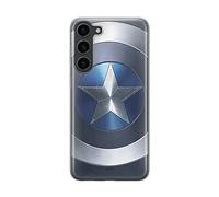 ERT GROUP Coque de téléphone Portable pour Samsung S23 Original et sous Licence Officielle Marvel Motif Captain America 005 Parfaitement adapté à la Forme du téléphone Portable, Coque en TPU