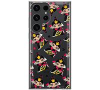 ERT Group Coque de téléphone Portable pour Samsung S23 Ultra Original et sous Licence Officielle Disney Motif Queen of Hearts 002 Parfaitement adapté à la Forme du téléphone Portable, partiel imprimé