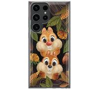 ERT Group Coque de téléphone Portable pour Samsung S23 Ultra Original et sous Licence Officielle Disney Motif Chip & Dale 002 Parfaitement adapté à la Forme du téléphone Portable, Coque en TPU