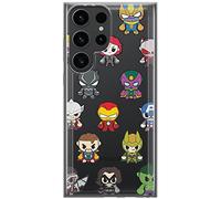 ERT Group Coque de téléphone Portable pour Samsung S23 Ultra Original et sous Licence Officielle Marvel Motif Avengers 025 Parfaitement adapté à la Forme du téléphone Portable, partiel imprimé