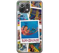 ERT GROUP Coque de téléphone Portable pour Xiaomi 11 Lite 4G / 11 Lite 5G Original et sous Licence Officielle Disney Motif Lilo & Stitch 001 adapté à la Forme du téléphone Portable, Coque en TPU