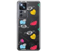 ERT GROUP Coque de téléphone Portable pour Xiaomi 12T/ 12T Pro/ K50 Ultra Original et sous Licence Officielle Friends Motif 037 adapté à la Forme du téléphone Portable, partiel imprimé
