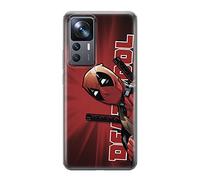 ERT Group Coque de téléphone Portable pour Xiaomi 12T Original et sous Licence Officielle Marvel Motif Deadpool 002 Parfaitement adapté à la Forme du téléphone Portable, Coque en TPU