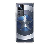 ERT Group Coque de téléphone Portable pour Xiaomi 12T Original et sous Licence Officielle Marvel Motif Captain America 005 Parfaitement adapté à la Forme du téléphone Portable, Coque en TPU