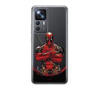 ERT Group Coque de téléphone Portable pour Xiaomi 12T Original et sous Licence Officielle Marvel Motif Deadpool 006 Parfaitement adapté à la Forme du téléphone Portable, partiel imprimé