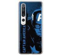 ERT GROUP Coque de téléphone Portable pour Xiaomi MI 10 / MI 10 Pro Original et sous Licence Officielle Marvel Motif Captain America 010 adapté à la Forme du téléphone Portable, Coque en TPU