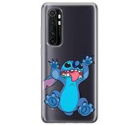 ERT GROUP Coque de téléphone Portable pour Xiaomi MI Note 10 Lite Original et sous Licence Officielle Disney Motif Stitch 020 Parfaitement adapté à la Forme du téléphone Portable, partiel imprimé