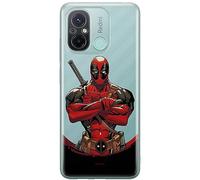 ERT GROUP Coque de téléphone Portable pour Xiaomi REDMI 12C/ REDMI 11A Original et sous Licence Officielle Marvel Motif Deadpool 006 adapté à la Forme du téléphone Portable, partiel imprimé