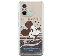 ERT GROUP Coque de téléphone Portable pour Xiaomi REDMI 12C/ REDMI 11A Original et sous Licence Officielle Disney Motif Mickey 009 Parfaitement adapté à la Forme du téléphone Portable, Coque en TPU
