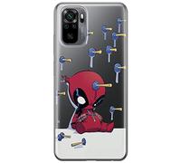 ERT GROUP Coque de téléphone portable pour Xiaomi REDMI NOTE 10/ 10S Original et sous licence officielle Marvel motif Deadpool 005 parfaitement adapté à la forme du téléphone portable, partiel imprimé