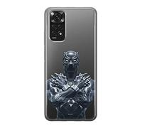 ERT Group Coque de téléphone Portable pour Xiaomi REDMI Note 11S 4G / REDMI Note 11 4G Original et sous Licence Officielle Marvel Motif Black Panther 012, partiel imprimé