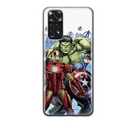 ERT Group Coque de téléphone Portable pour Xiaomi REDMI Note 11S 4G / REDMI Note 11 4G Original et sous Licence Officielle Marvel Motif Avengers 009, Coque en TPU